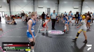 95 lbs Round 5 (6 Team) - Porter Adams, Florida Scorpions vs Mack Jones, Storm