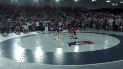 110 lbs Quarters - Tatianna Castillo, Michigan Premier vs Payton Pomeroy, Knights Wrestling Club