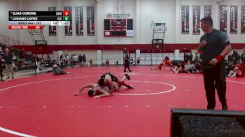 197 lbs 1st Place Match - Lusiano Lopez, Clackamas Community College vs Elias Corona, Southern Oregon