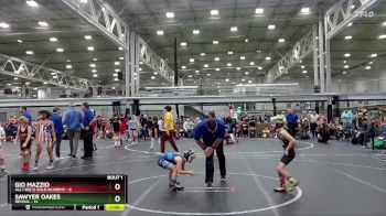 56 lbs Semis (4 Team) - Gio Mazzio, All I See Is Gold Academy vs Sawyer Oakes, Revival
