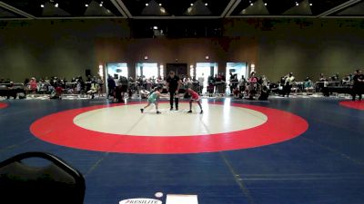 52.8-57 Champ. Round 1 - Xzonnah Hawkins, NY vs Stephanie Amorim, GA