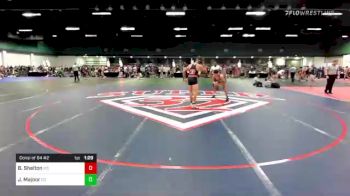 152 lbs Consi Of 64 #2 - Brayden Shelton, MO vs Javani Majoor, CO