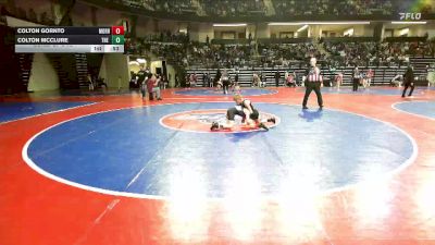 73 lbs Consi Of 8 #2 - Colton Gornto, Morris Fitness Wrestling Club vs Colton Mcclure, The Chicken Coop Wrestling Club