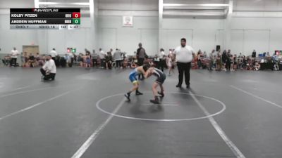 68 lbs Round 4 (8 Team) - Andrew Huffman, Neighborhood Wrestling vs Kolby Pitzen, Team Ohio