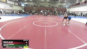 157 lbs Champ. Round 1 - Miguel Silvas, Marana High School vs Kenyan Bryant, Snowflake