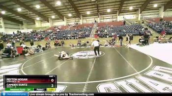 97 lbs Finals (2 Team) - Camden Kuntz, Idaho 2 vs Peyton Hogan, Utah Gold