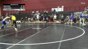 141 lbs Cons. Round 3 - Collin Oden, Lander vs Isiah Davis, Emmanuel College