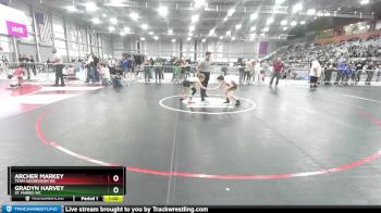 70 lbs 5th Place Match - Archer Markey, Team Aggression WC vs Gradyn Harvey, St. Maries WC