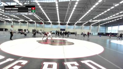 141 lbs Round 4 - Tristan Corbin, Bloomsburg vs Talan Mizenko, Clarion