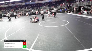 174 lbs Semifinal - Brock Malcom, Hawk vs Dominic Ricciardi, SEK Elite