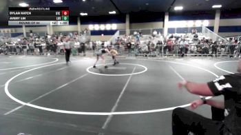 101 lbs Round Of 64 - Dylan Hatch, DTC Wrestling vs Avery Lin, Livewire