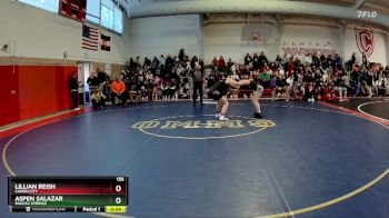 155 lbs Cons. Round 3 - Aspen Salazar, Pagosa Springs vs Lillian Reish, Canon City