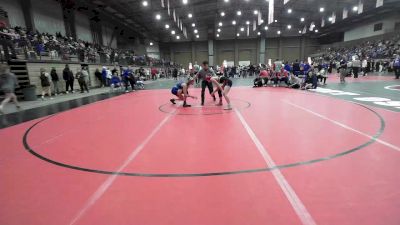 145C 1st Place Match - Gianna Dannelly, Millard South vs Leah Hill, Blue Springs South