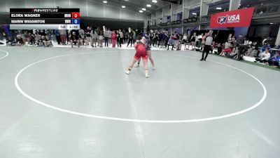 142-154.4 lbs Champ. Round 1 - Elora Wagner, Minnesota vs Marin Wigginton, Whiteland Wrestling Club
