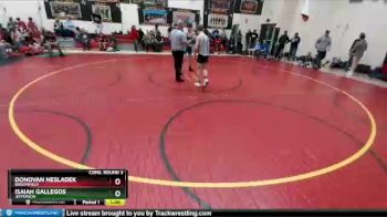 120 Boys Cons. Round 3 - Donovan Nesladek, Broomfield vs Isaiah Gallegos, Jefferson