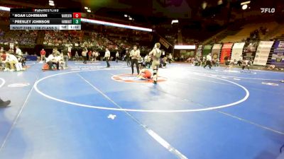 138 Class 3 lbs Quarterfinal - Presley Johnson, Farmington vs Noah Lohrmann, Warrenton