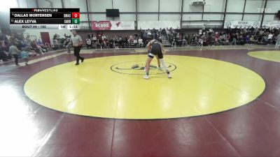 165 lbs Champ. Round 1 - Alex Leyva, Carbon vs Dallas Mortensen, Summit Academy
