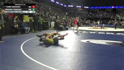 150 lbs Consi Of 4 - Chris Anguiano, Millikan (SS) vs Gregory Torosian, Birmingham (LA)