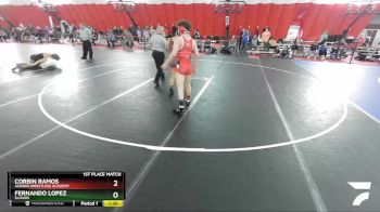 152 lbs 1st Place Match - Corbin Ramos, Askren Wrestling Academy vs Fernando Lopez, Illinois