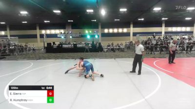 126 lbs Consi Of 4 - Elijah Sierra, Top Rank HAC vs Rocky Humphrey, High Desert WC