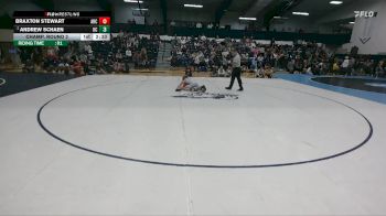 141 lbs Champ. Round 2 - Braxton Stewart, Arcadia vs Andrew Schaen, Ursinus