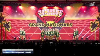 CheerForce Arizona - Snap [2026 L2 Senior - Small Day 3] 2026 Spirit Sports Grand Nationals