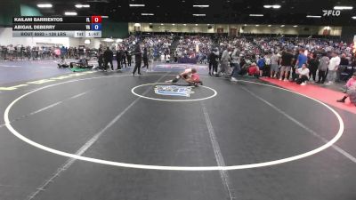 138 lbs Consi Of 16 #2 - Kailani Barrientos, FL vs Abigail DeBerry, VA