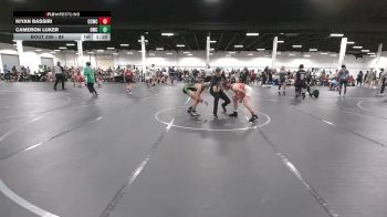 88 lbs Quarterfinal - Kiyan Bassiri, Capital City Wrestling Club vs Cameron Luker, OWC