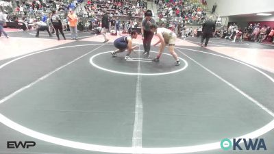 165 lbs Rr Rnd 2 - Kinnlee Chancellor, Team Tulsa Wrestling Club vs Moniyah Henderson, KIPP TULSA