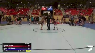 62 lbs Round 3 - Javon Dean, TX vs Axel Forsman, TX