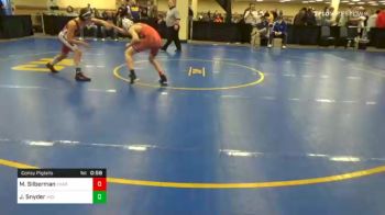 107 lbs Consolation - Morgan Silberman, Chartiers Valley vs Jacob Snyder, Indiana