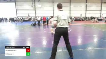 145 lbs Consi Of 32 #1 - Dominic Seminera, NY vs Zachary Parker, CA