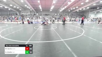 182 lbs Rr Rnd 2 - Mason Savitz, Warehouse Warriors vs Nathan Shafer, Indiana Outlaws Orange