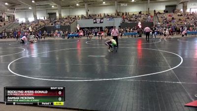 65 lbs Quarterfinal - Rocklynd Ayers-Donald, Elite Wrestling Academy vs Damian McKown, Irish Pride Wrestling Academy