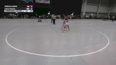 100 lbs Cons. Sub-rd Of 16 - Layla Colich, Bad Karma Wrestling Club vs Rebecca Marin, Florida