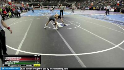 Cons. Round 1 - Hudson Urkoski, High Plains Community vs Luke Gardner, Garden County