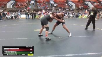 215 lbs Cons. Round 3 - BRANDON GLISSON, Davison vs Myron Mendez, Eagle Empire Wrestling