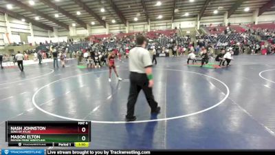 105 lbs Quarterfinal - Nash Johnston, Sons Of Atlas vs Mason Elton, Payson Pride Wrestling