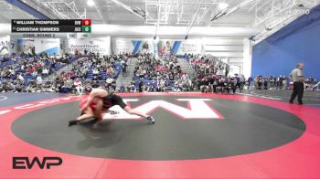 190 lbs Cons. Round 2 - Christian Simmers, Junction City vs William Thompson, Blue Valley West