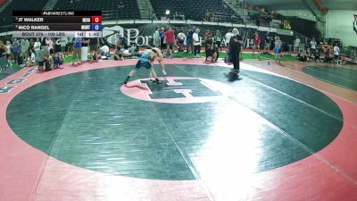 100 lbs Semis - JT Walker, Nevada vs Nico Rangel, Montana