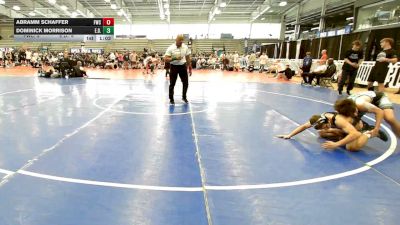 126 lbs Round Of 16 - Abramm Schaffer, Freakztyle Supremacy - HSB vs Dominick Morrison, E.D.I.T.H - HSB