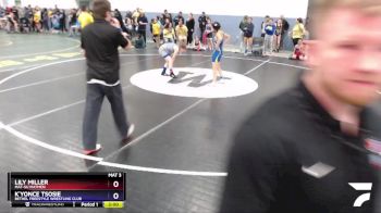 110 lbs Round 1 - Lily Miller, Mat-Su Matmen vs K`yonce Tsosie, Bethel Freestyle Wrestling Club