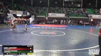 1A-4A 150 Champ. Round 2 - Tanner Stevens, White Plains vs Cody Lenhardt, New Hope HS