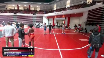 144 lbs Cons. Round 2 - AZaan Shannon, Oklahoma vs Deamonte Rutledge, Enid Youth Wrestling Club