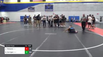 120 lbs Quarterfinal - Josh Vasquez, Izzy Style 1 vs Shane Corrigan, Askren1