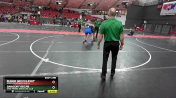 210 lbs 1st Place Match - Dawson Visgar, Sauk Prairie Wrestling Club vs Ruger Groom-Frey, North Crawford-Seneca