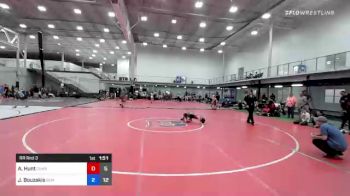 72 lbs Rr Rnd 3 - Addison Hunt, Charlies Angels Black vs Jaclyn Bouzakis, Wyoming Seminary