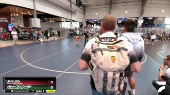 55 lbs Quarterfinal - Liam Loya, Dumas Wrestling vs Vihan Choudhary, Cypress Wrestling Club