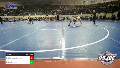 132 lbs Round Of 32 - Gabriel Marmaduke, Duncan Demon Wrestling vs Kale Fruits, Bristow Youth Wrestling