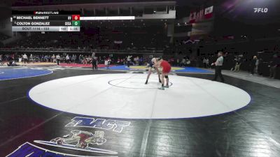 150 lbs Champ. Round 1 - Colton Gonzalez, Central Catholic vs Michael Bennett, Golden Valley